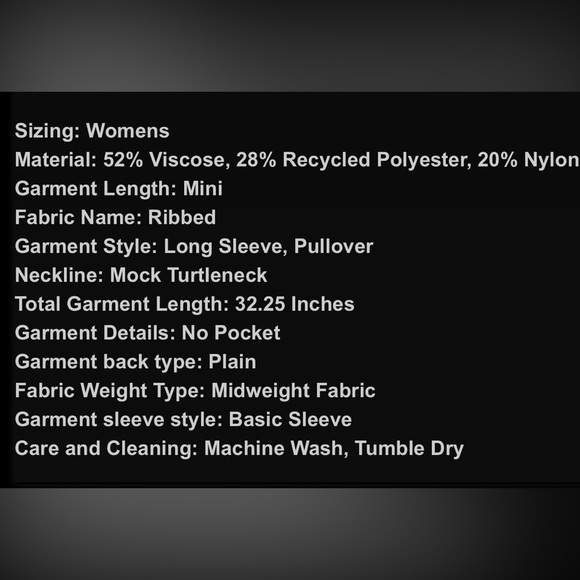 Women's Mini Sweater Dress - A New Day - Picture 5 of 6